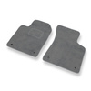 Tapis de Sol Velours adapté pour Audi TT I 8N (1998-2006) - Premium tapis de voiture - gris