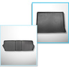 Kit tapis de coffre et tapis de voiture TPE pour: Mercedes-Benz EQV 300 Van (10.2020-....) - version Extra longue (Extra Long) (empattement 3430 mm, longueur du véhicule 5370 mm);pour la 3ème rangée de sièges;sans séparation de l'espace bagage;sièges coul