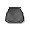 Tapis de coffre adapté pour Mercedes-Benz Classe C W203 Berline (2001-03.2007) - bac de coffre - protection de coffre voiture