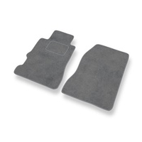 Tapis de Sol Velours adapté pour Honda Legend III (1995-2004) - Premium tapis de voiture - gris