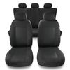 Housses de siège adaptées pour Fiat Bravo I, II (1995-2015) - housse siege voiture universelles - couverture siege - MD-6
