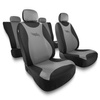 Housses de siège adaptées pour Mazda 5 I, II, III (2005-2015) - housse siege voiture universelles - couverture siege - TR-S