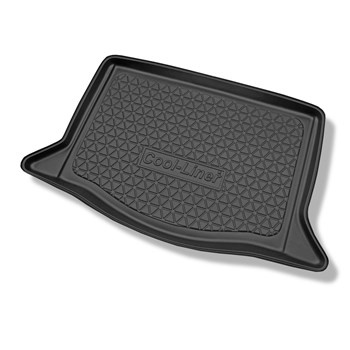 Tapis de coffre adapté pour Honda Jazz II Hayon (11.2008-08.2015) - bac de coffre - protection de coffre voiture