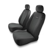 Housses de siège avant adaptées pour Alfa Romeo MiTo (2008-2018) - housse siege voiture universelles - couverture siege conducteur - 2UNE-1