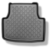 Tapis de sol en TPE adapté pour Cupra Formentor Crossover (09.2020-....) - non pour version Plug-in hybride - tapis de voiture - noir