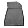 Tapis de sol en TPE adapté pour Kia Niro II (SG2) SUV (06.2022-....) - pour version HEV hybride - tapis de voiture - noir