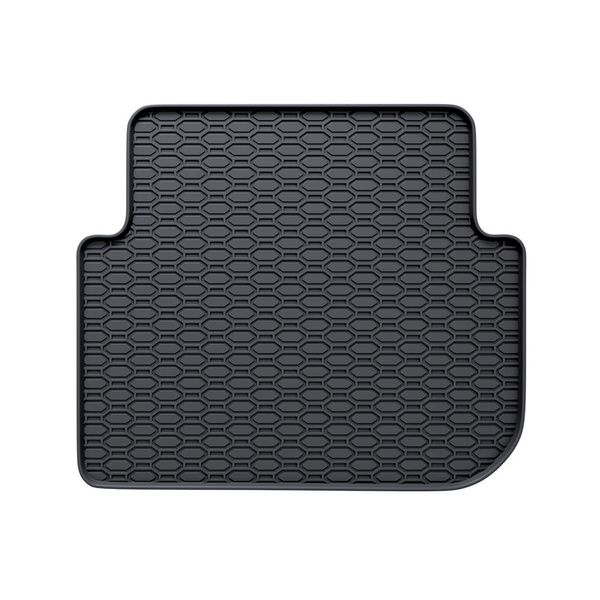 Tapis de sol en caoutchouc adapté pour Volkswagen Touran II Monospace (2010-2015) - tapis de voiture - noir - 4 pcs.