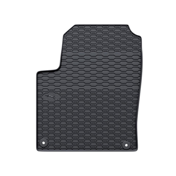 Tapis de sol en caoutchouc adapté pour Volkswagen Sharan I (1995-2010) - tapis de voiture - noir