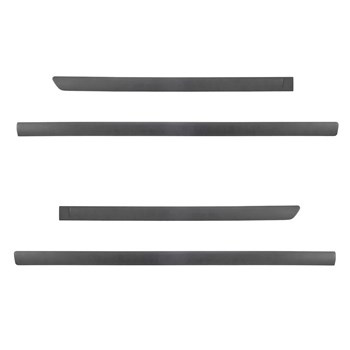 Plaques noires latérales de voiture Nissan Navara Pick-Up (2007-2014)