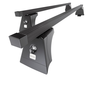 Barres de toit en acier adapté pour Toyota RAV4 V SUV (2019-....) - Porte-Bagage