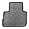 Tapis de sol en TPE adapté pour Toyota RAV4 V SUV (01.2019-....) - avec boîte manuelle - tapis de voiture - noir