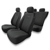 Housses de siège adaptées pour Citroen C4 I, II (2004-2017) - housse siege voiture universelles - couverture siege - UNE-1