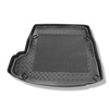 Tapis de coffre adapté pour Audi A4 B5 Berline (1995-10.2001) - bac de coffre - protection de coffre voiture - banquette arrière fixe; sans CD / navigation è Gauche
