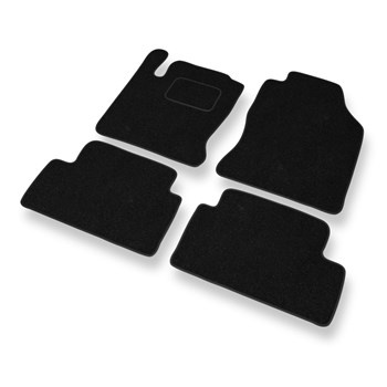 Tapis de Sol Feutres adapté pour Ford Focus I (1998-2005) - tapis de voiture - noir