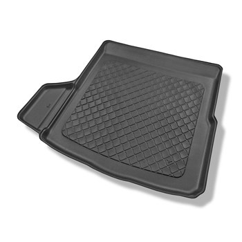 Tapis de coffre adapté pour Volkswagen Arteon Shooting Brake (08.2020-....) - bac de coffre - protection de coffre voiture - avec kit de réparation, sans roue de secours ; cavité gauche amovible