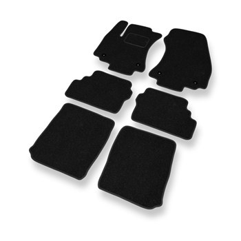 Tapis de Sol Feutres adapté pour Opel Zafira A (1999-2005) - tapis de voiture - noir