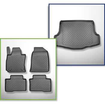 Kit tapis de coffre et tapis de voiture TPE pour: Ssangyong Tivoli Grand Crossov