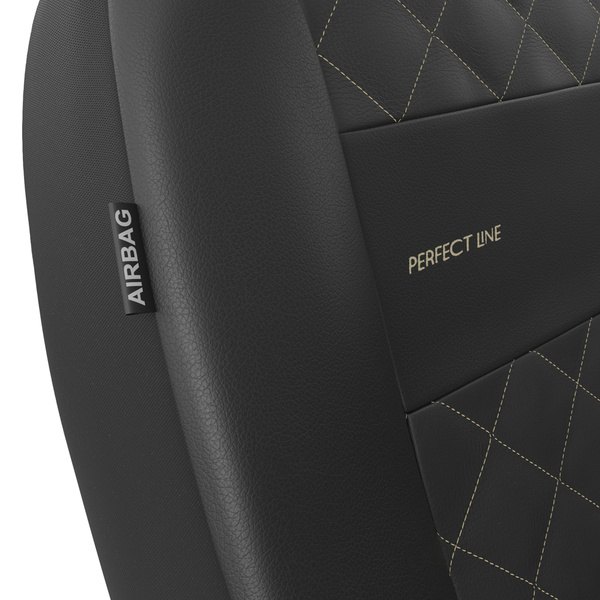Housses de siège avant adaptées pour Alfa Romeo Matrix (2017-....) - housse siege voiture universelles - couverture siege conducteur - PRP-BE