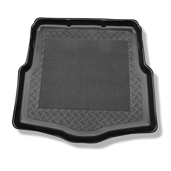 Tapis de coffre adapté pour Alfa Romeo 159 Sportwagon (09.2005-2011) - bac de coffre - protection de coffre voiture - plancher élevé du coffre ; coffre avec insert en mousse sous le plancher du coffre