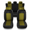 Housses de siège adaptées pour BMW 1 E82, E87, E88, F20, F21 (2004-2019) - housse siege voiture universelles - couverture siege - S-Y