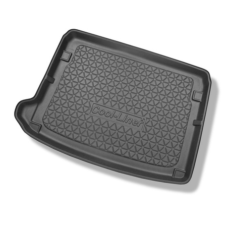Tapis de coffre adapté pour Citroen DS4 Crossback Hayon (11.2015-06.2018) - bac de coffre - protection de coffre voiture