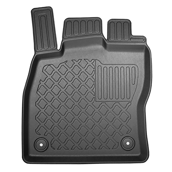 Tapis de sol en TPE adapté pour Volkswagen Passat B8 SW (12.2015-10.2022) - tapis de voiture - noir