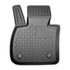 Tapis de sol en TPE adapté pour BMW 2 F46 Gran Tourer (03.2015-2021) - 5 ou 7 sièges; sans la troisième rangée de sièges - tapis de voiture - noir