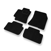 Tapis de Sol Velours adapté pour Lexus IS I XE10 (1998-2005) - Premium tapis de voiture - noir