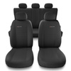 Housses de siège adaptées pour Alfa Romeo 159 (2005-2011) - housse siege voiture universelles - couverture siege - UNE-4