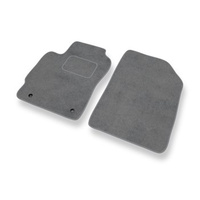 Tapis de Sol Velours adapté pour Chevrolet Aveo II T300 (2011-2020) - Premium tapis de voiture - gris