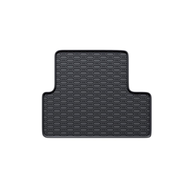 Tapis de sol en caoutchouc adapté pour Opel Cascada Cabriolet (2013-2019) - tapis de voiture - noir - 4 pcs.