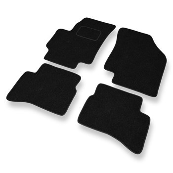 Tapis de Sol Feutres adapté pour Kia Rio II (2005-2011) - tapis de voiture - noir