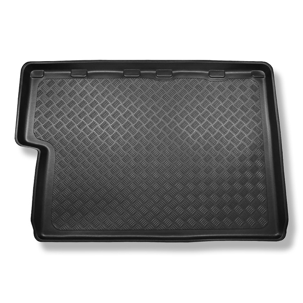 Tapis de coffre adapté pour Ford Tourneo Custom L2 Van (01.2013-2018) - bac de coffre - protection de coffre voiture - derrière troisième rangée de sièges