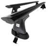 Barres de toit en aluminium adapté pour Ford Mondeo mk V Berline (2014-2022) - Porte-Bagages de Voiture noir - toit normal