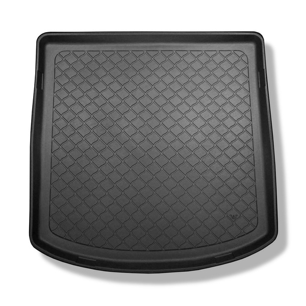 Tapis de coffre adapté pour Volkswagen Touran I 1T Monospace (03.2003-08.2015) - bac de coffre - protection de coffre voiture - 5 places