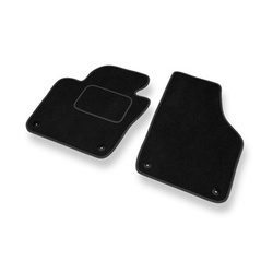 Tapis de Sol Velours adapté pour SEAT Alhambra II Van (2010-2020) - Premium tapis de voiture - noir