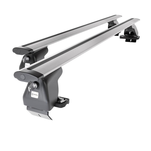 Barres de toit en aluminium adapté pour Citroen DS4 Crossback;Hayon (2016-2018) - Porte-Bagages de Voiture argent - toit normal