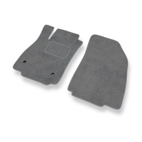 Tapis de Sol Velours adapté pour Chevrolet Trax (2012-2017) - Premium tapis de voiture - gris