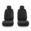 Housses de siège avant adaptées pour Alfa Romeo 146 (1994-2001) - housse siege voiture universelles - couverture siege conducteur - 2UNE-GR