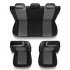 Housses de siège adaptées pour Lancia Phedra (2002-2010) - housse siege voiture universelles - couverture siege - S-G2