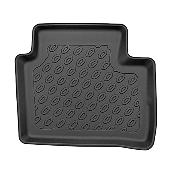 Tapis de sol en TPE adapté pour Nissan Qashqai III MHEV Mild Hybrid Crossover (06.2021-....) - tapis de voiture - noir