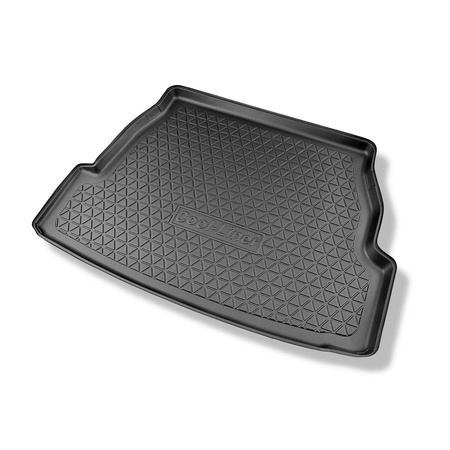 Tapis de coffre adapté pour Toyota RAV4 V SUV (01.2019-....) - bac de coffre - protection de coffre voiture - 5 places; coffre supérieur; avec /sans caisson de graves (subwoofer); aussi pour hybrides