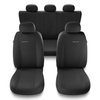 Housses de siège adaptées pour Citroen DS5 (2011-2015) - housse siege voiture universelles - couverture siege - UNE-4