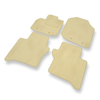 Tapis de Sol Velours adapté pour Honda City V Berline (2009-2011) - Premium tapi