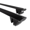 Barres de toit en aluminium adapté pour Citroen Berlingo mk I Van (1997-2010) - Porte-Bagages de Voiture noir - rails