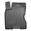 Tapis de sol en TPE adapté pour Nissan X-Trail II SUV (12.2015-10.2022) - tapis de voiture - noir