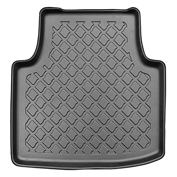 Tapis de sol en TPE adapté pour Skoda Superb III Liftback (12.2015-10.2022) - aussi pour la version hybride - tapis de voiture - noir
