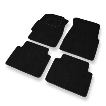 Tapis de Sol Feutres adapté pour Honda Civic VI (3 portes, 4 portes) (1996-2000) - tapis de voiture - noir