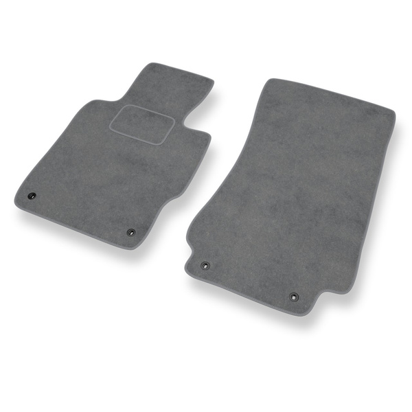 Tapis de Sol Velours adapté pour BMW Z3 I E36 Coupé, Roadster (1995-2003) - Premium tapis de voiture - gris