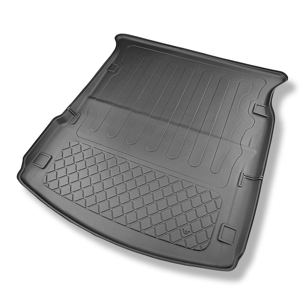 Kit tapis de coffre et tapis de voiture TPE pour: Dodge Durango III SUV (01.2011-....) - 7 places;3ème rangée abaissée